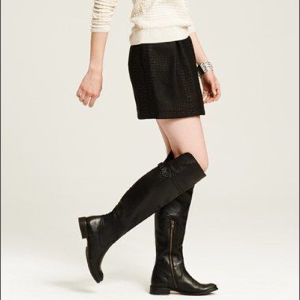 Frye Shirley Over the Knee Ash/Tan Leather Boot - Picture 16 of 16